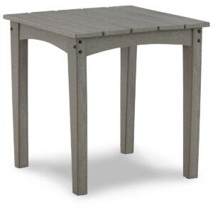 Visola - Square End Table - Gray