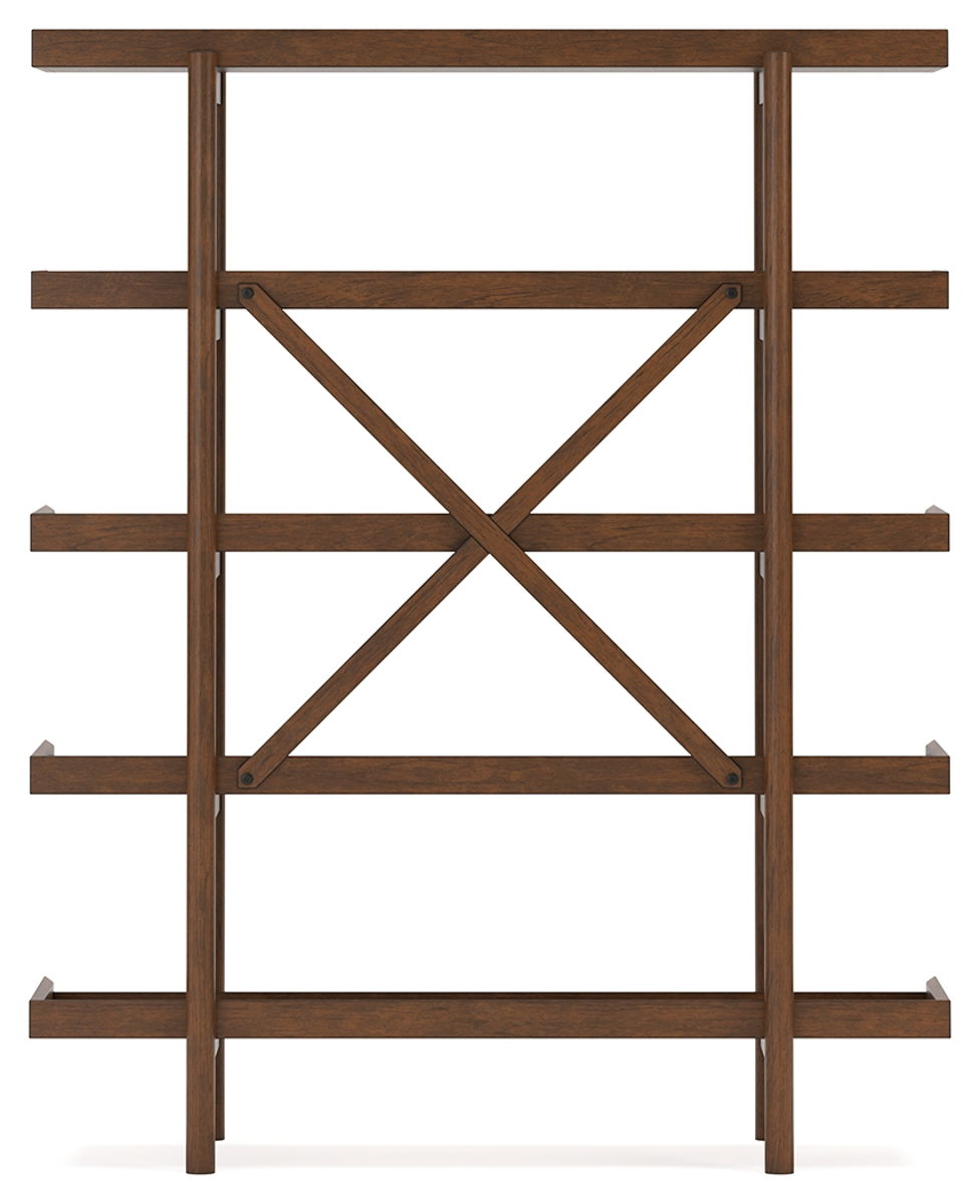 Lyncott - Bookcase - Brown - Image 4