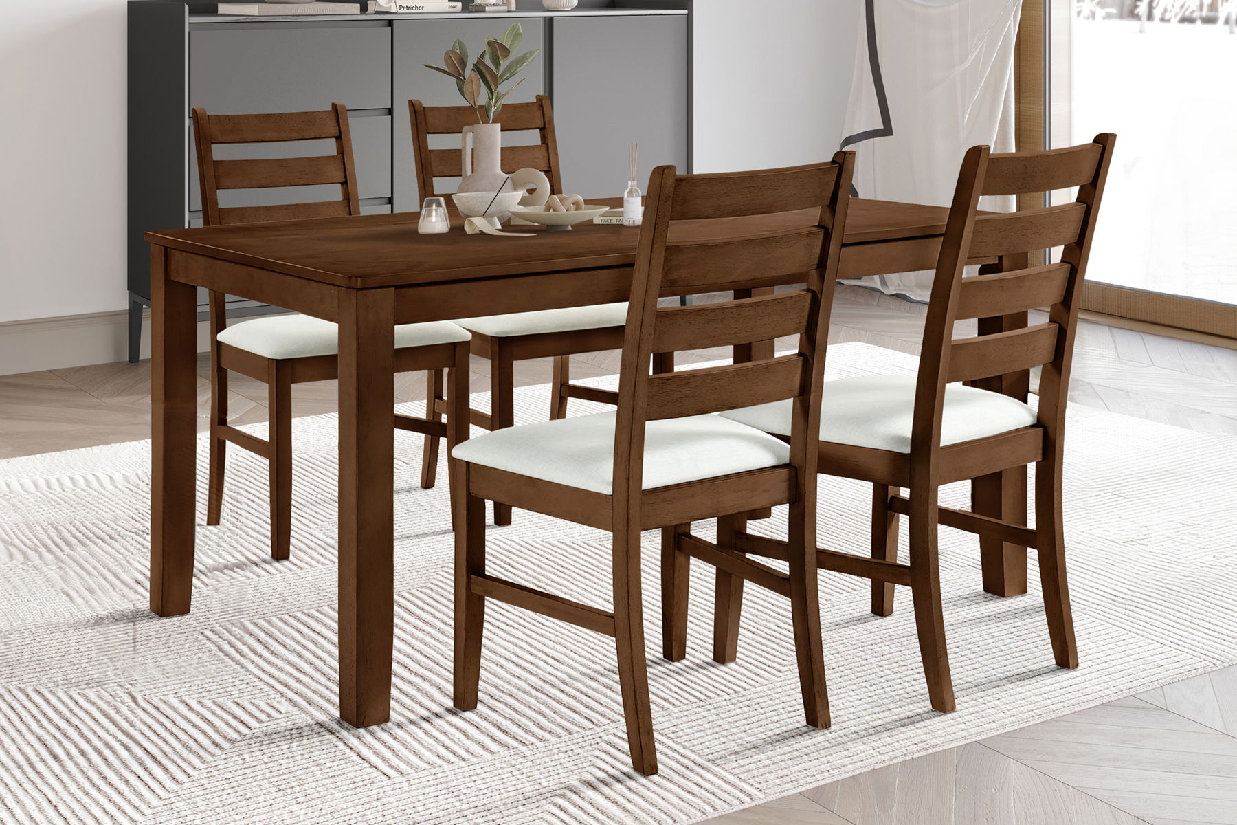 Pascal - Rectangle Dining Table Set - Image 8