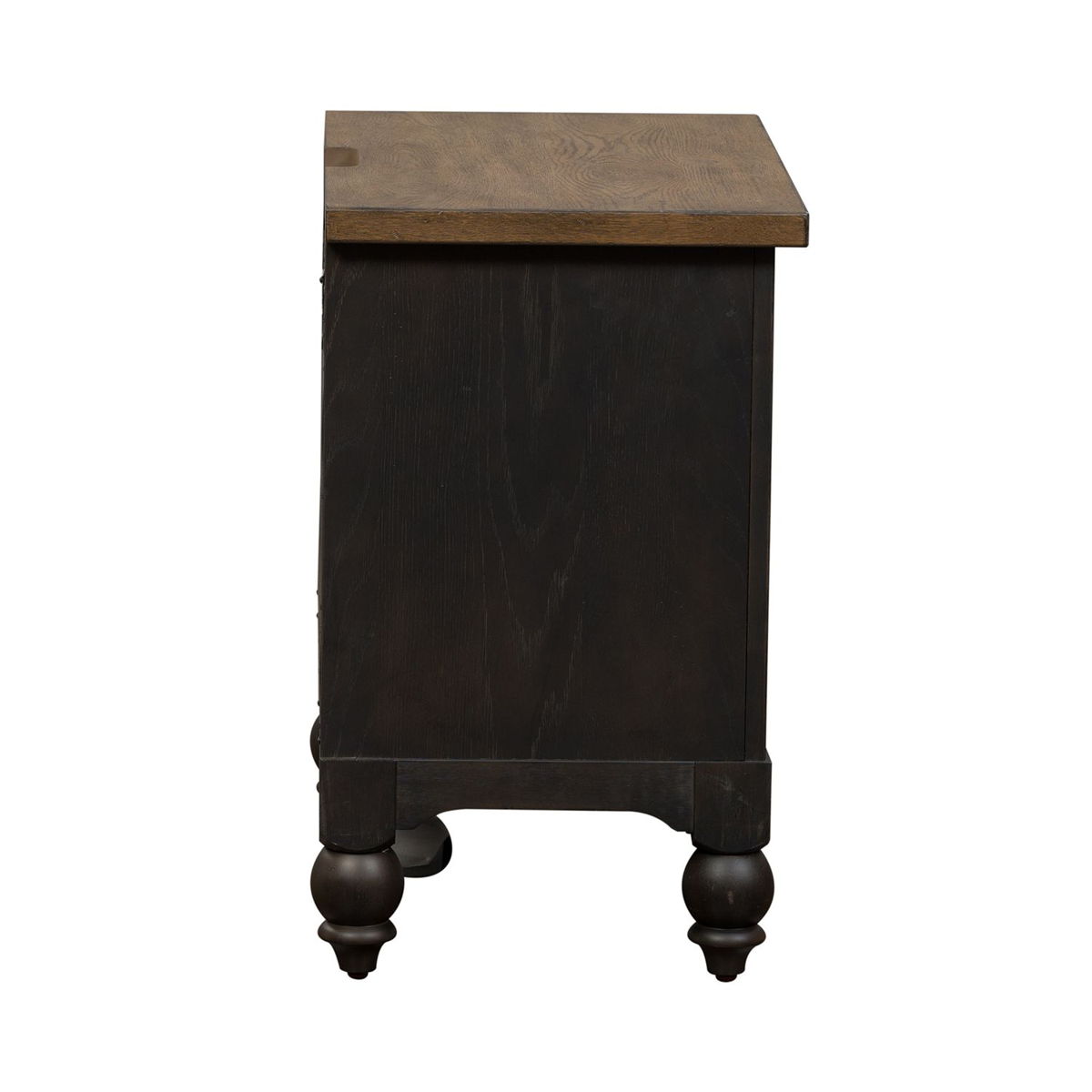 Americana Farmhouse - 2 Drawer Night Stand With Charging Station - Image 4