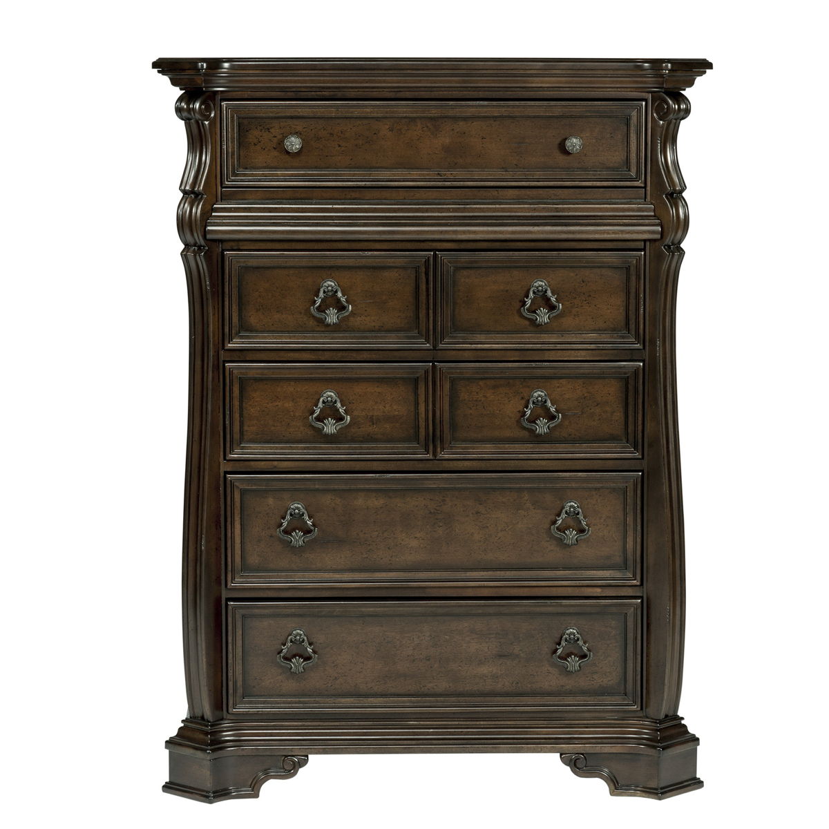 Arbor Place - 6 Drawer Chest - Brownstone
