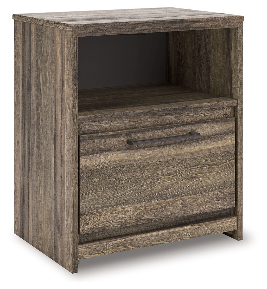 Elbrim - One Drawer Night Stand - Brown - Image 5
