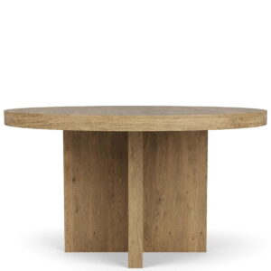 Davie - Round Dining Table - Brown