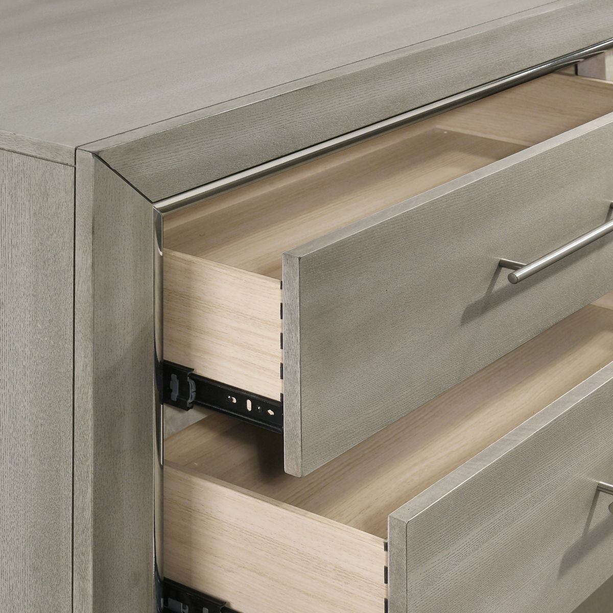 Lennox - 2 Drawer Nightstand - Gray - Image 2