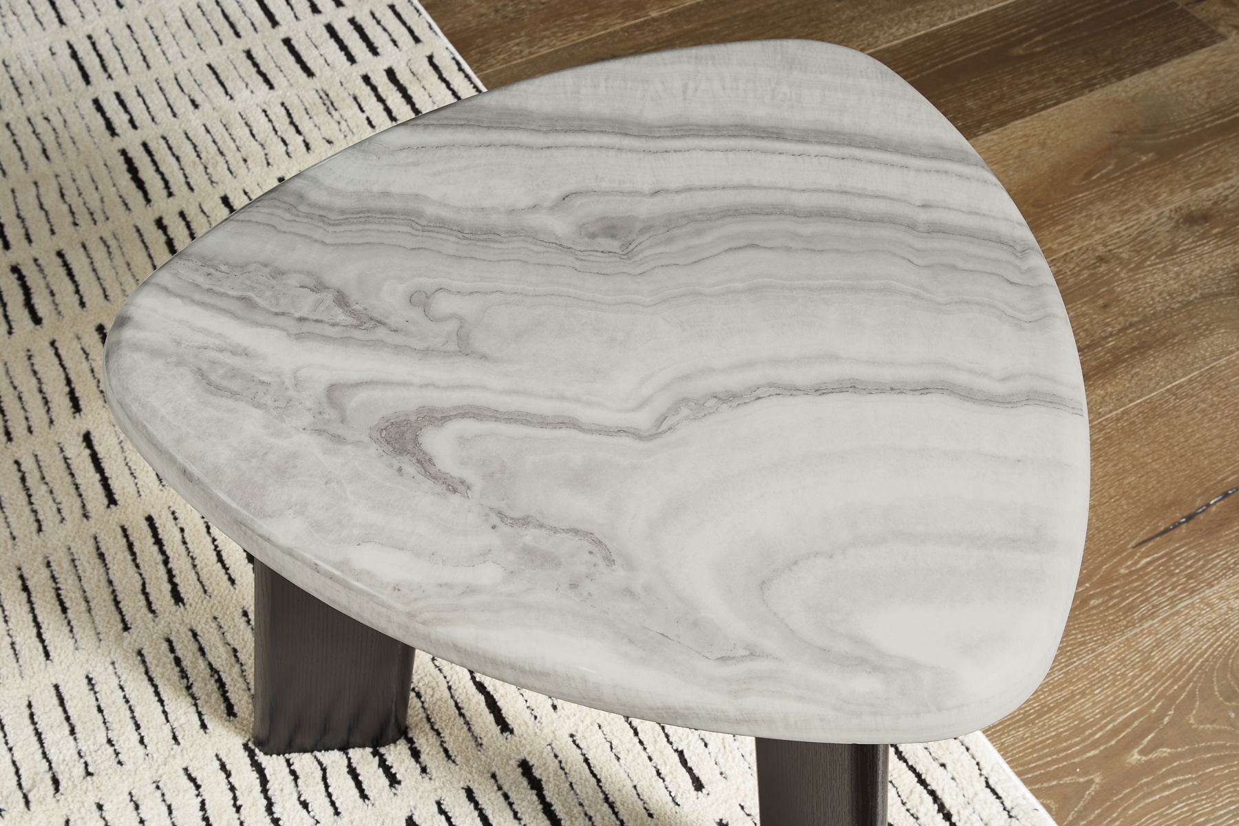 Lilyberg - Occasional Table Set (Set of 3) - Gray / Black - Image 6