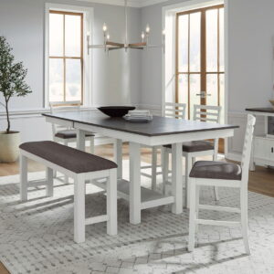 Brook Bay - Counter Trestle Table Set