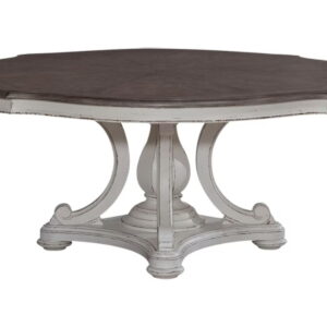 Magnolia Manor - Round Table - White