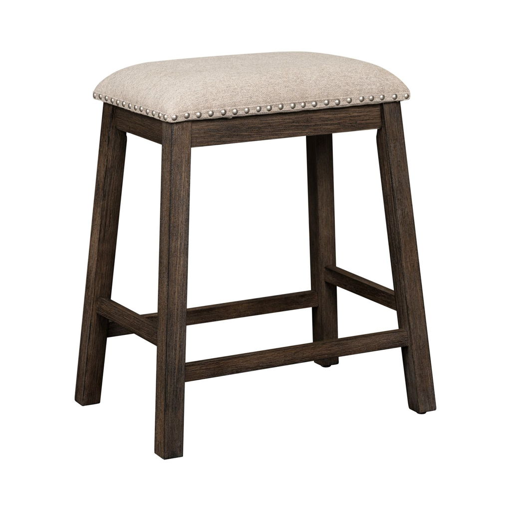 Harrison - Upholstered Console Stool - Espresso - Image 6