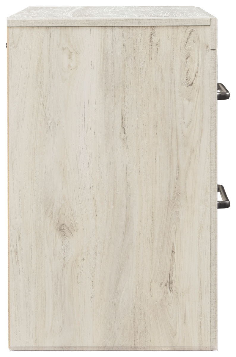Cambeck - Two Drawer Night Stand - Whitewash - Image 2