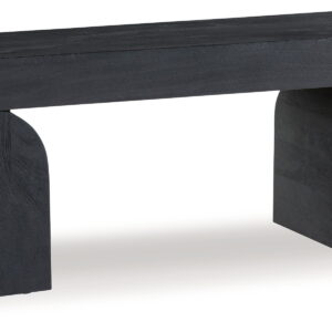 HoLGrove - Accent Bench - Black