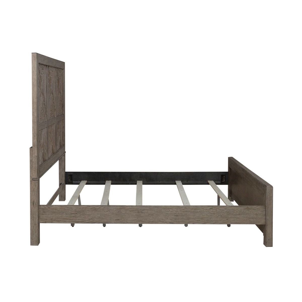 Skyview Lodge - King Panel Bed - Cobblestone - Image 7