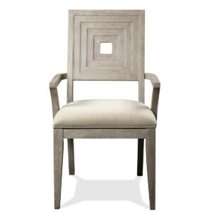 Cascade - Upholstered Wood Back Arm Chair (Set of 2)