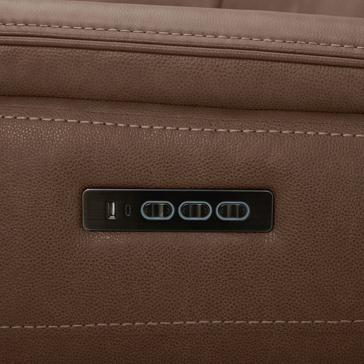 Collins - 6 Piece Sectional - York Chestnut - Image 11