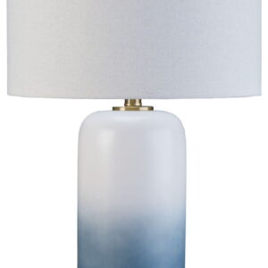 Lemrich - Ceramic Table Lamp - White