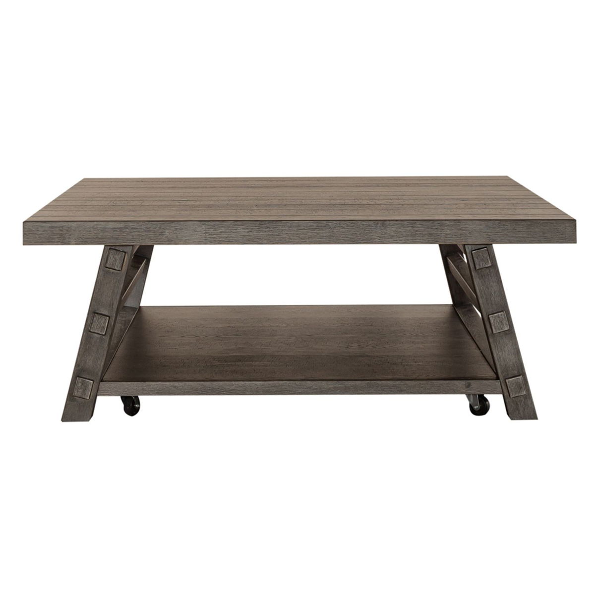 Modern Farmhouse - Oversized Square Cocktail Table - Image 11
