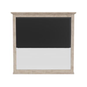 Bennett - Dresser Mirror - Frosted Gray