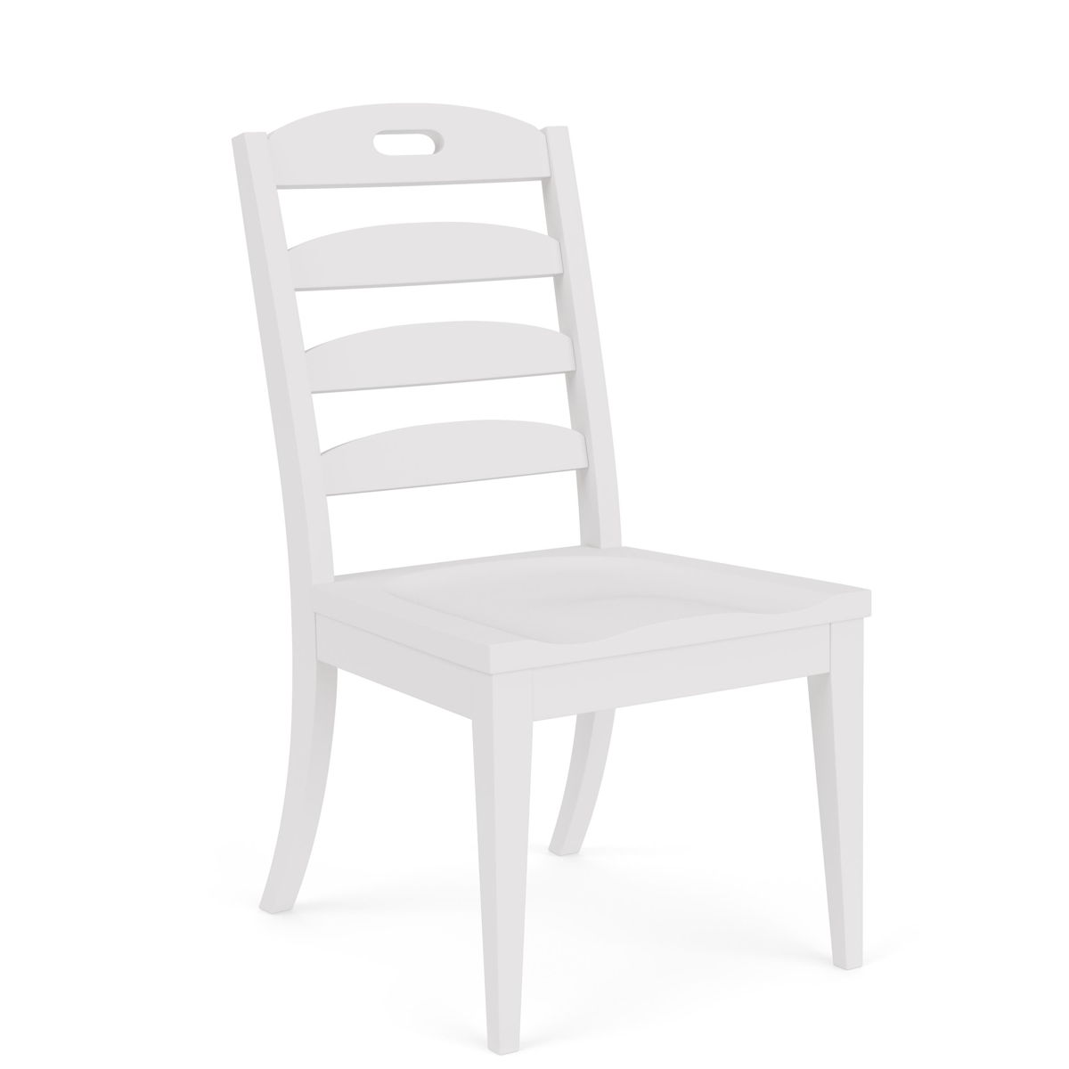 Cora - Ladderback Side Chair (Set of 2) - Cloud - Image 3