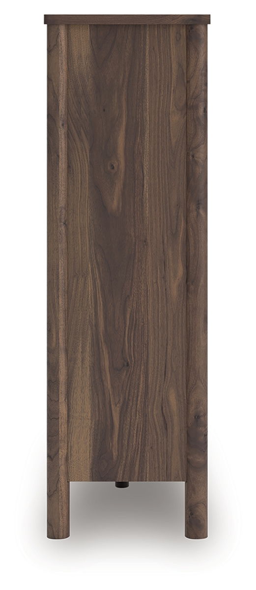 Pamytta - Five Drawer Wide Chest - Brown - Image 5