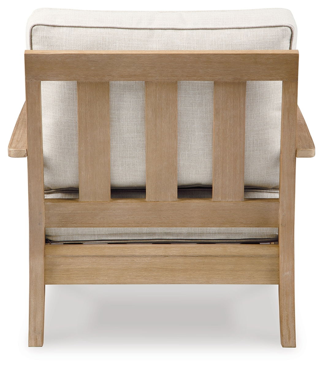 Carter Hall - Lounge Chair With Cushion - Beige - Image 5