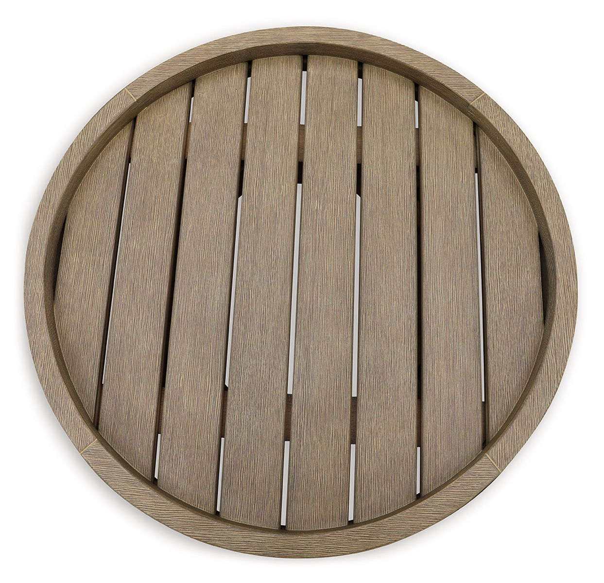 Marina Sun - Round End Table - Beige - Image 2