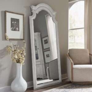 Magnolia Manor - Floor Mirror - White