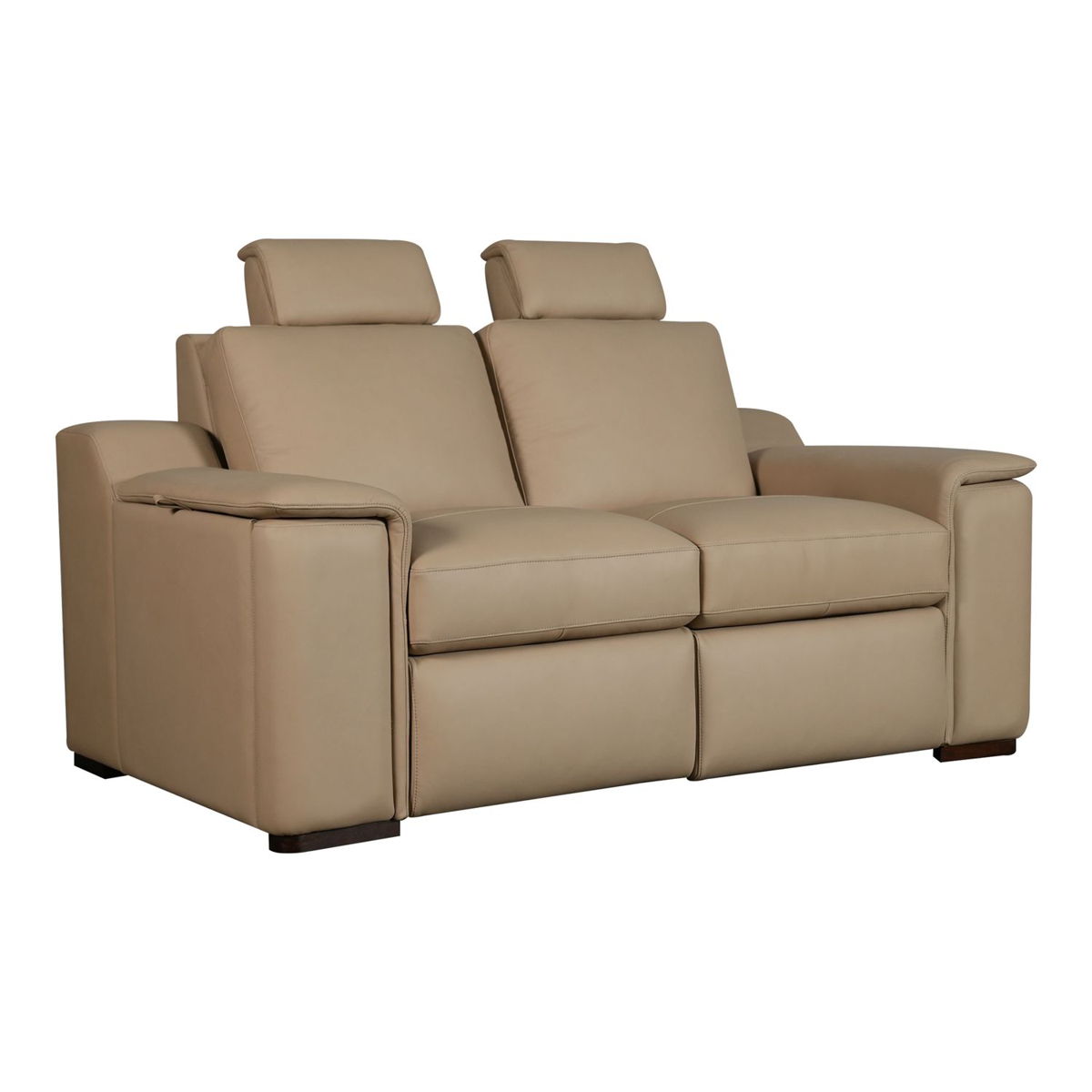 Armon - Sofa With Power Footrest & ZG - Brown - Image 2