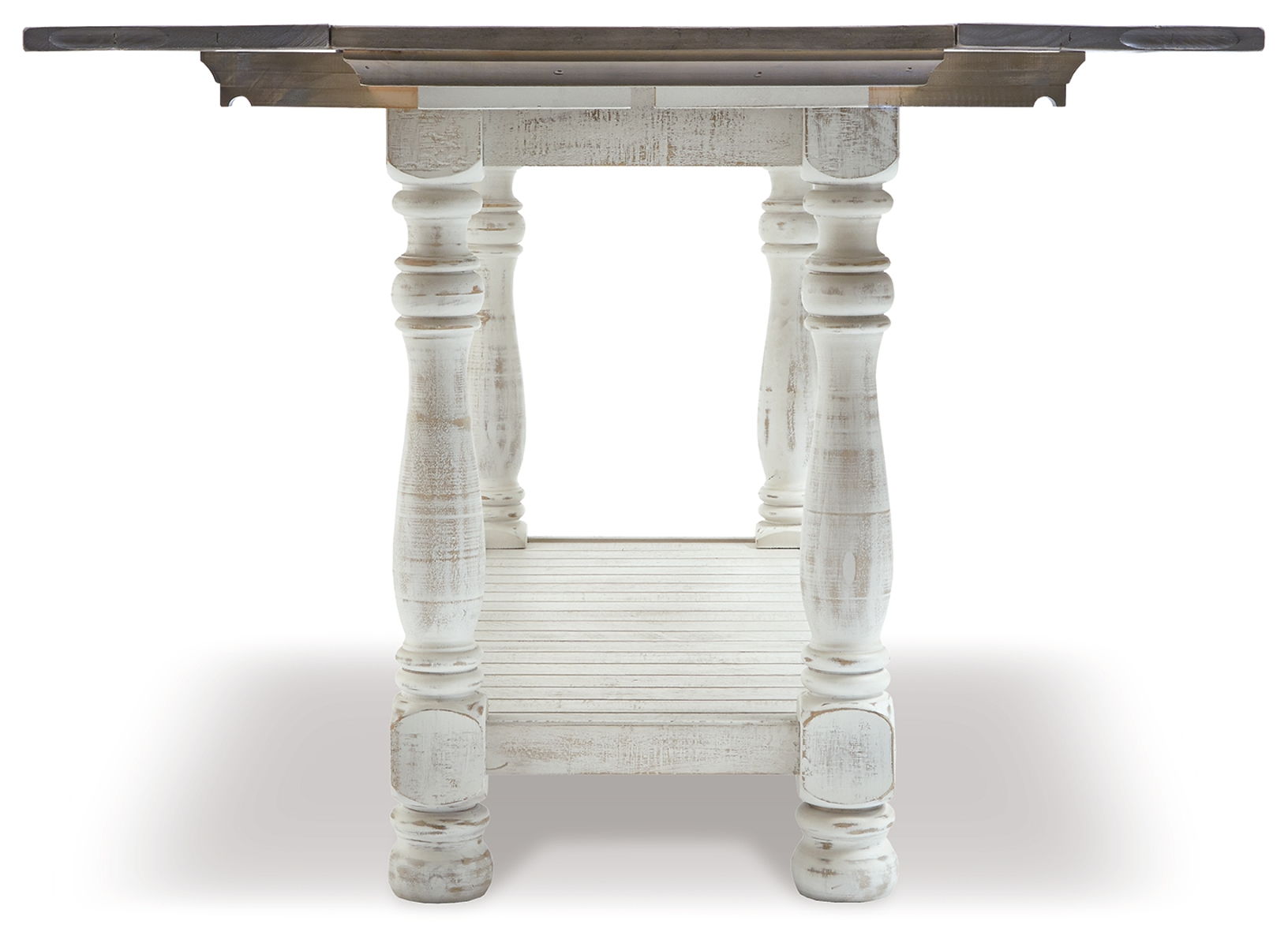 Havalance - Flip Top Sofa Table - Gray / White - Image 3