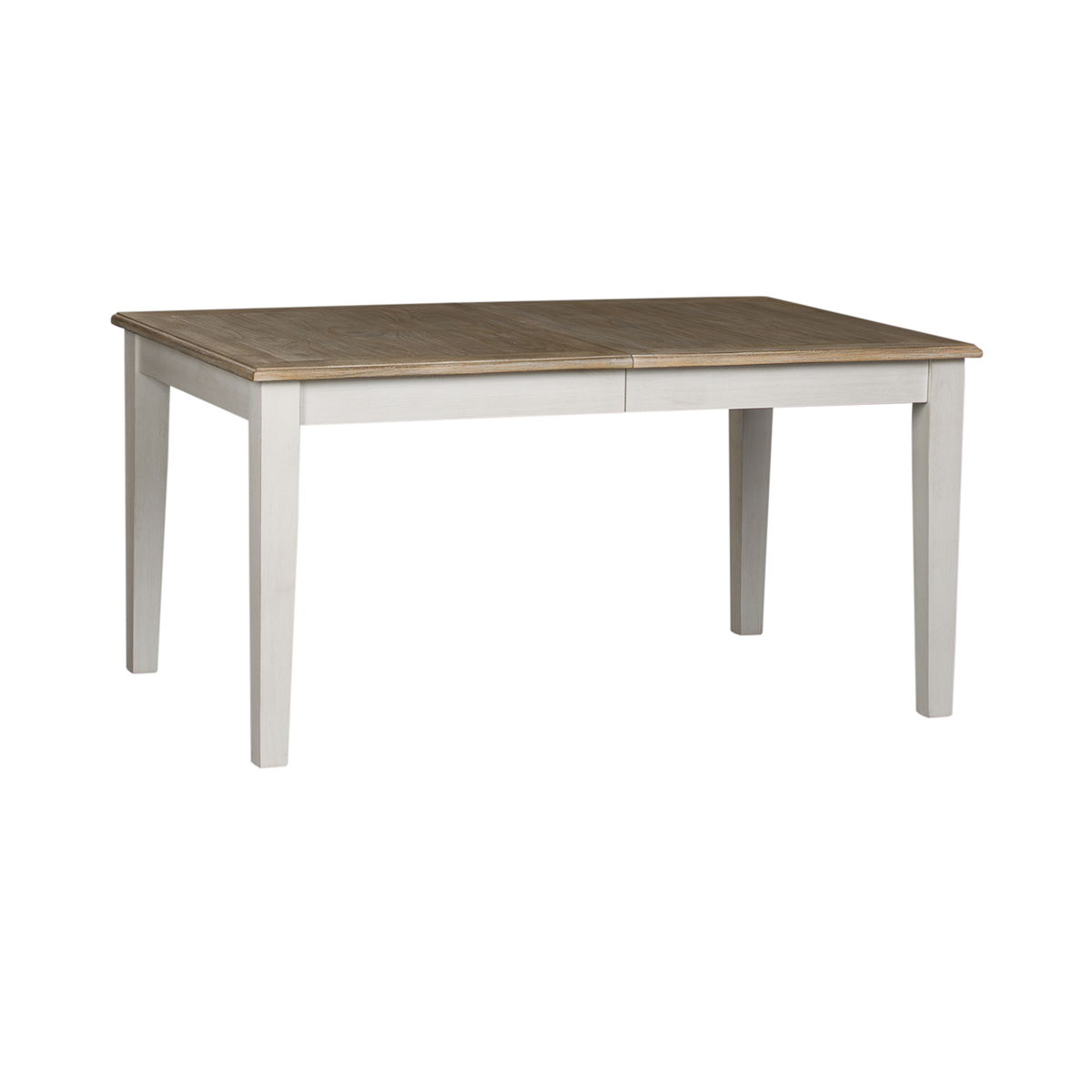 Summerville - Rectangular Leg Table - Soft White Wash / Wirebrushed Gray - Image 2