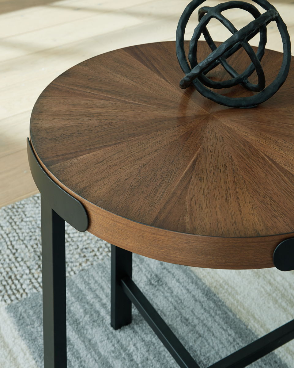 Crosstrail - Occasional Table Set (Set of 3) - Brown - Image 9