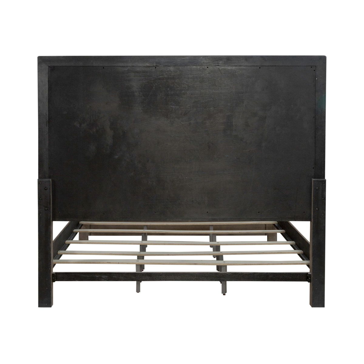 Skyview Lodge - King Panel Bed - Cobblestone - Image 4