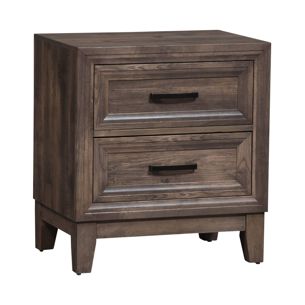 Ridgecrest - 2 Drawer Nightstand - Light Brown - Image 2