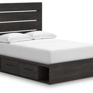 Hollivern - Panel Storage Bed