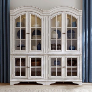 Magnolia Manor - Bunching Cabinet (Set of 2) - White