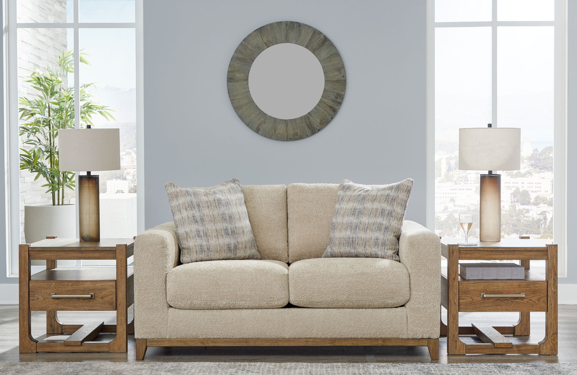 Parklynn - Loveseat - Desert - Image 5