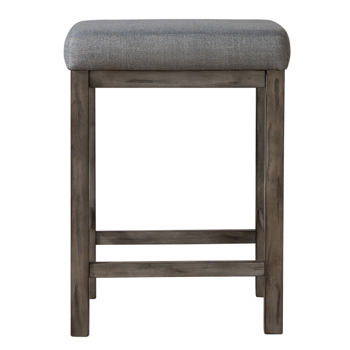Hayden Way - Upholstered Console Stool - Gray - Image 2