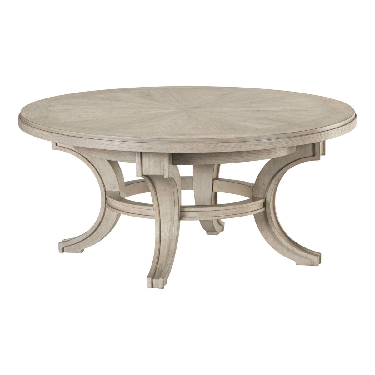 New Haven - Round Cocktail Table - Sanctuary White - Image 4