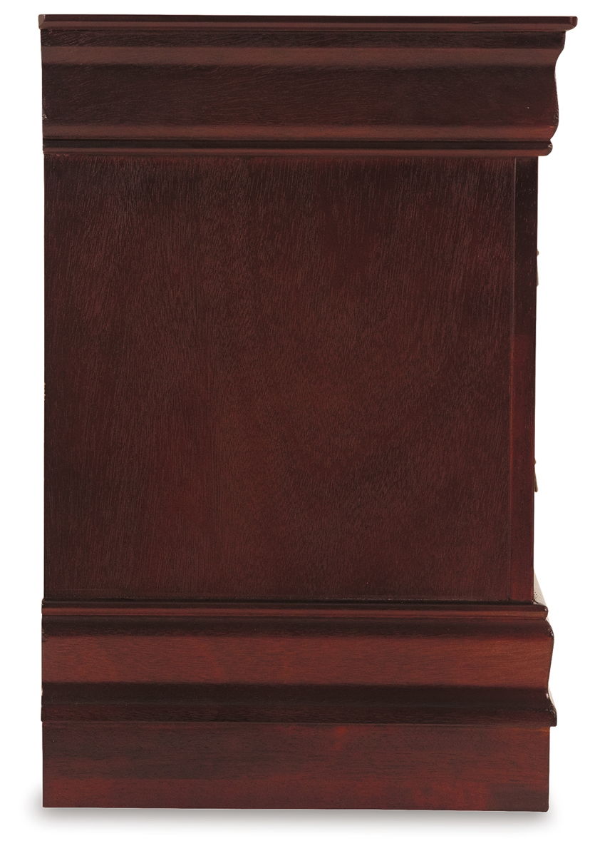 Alisdair - Two Drawer Night Stand - Reddish Brown - Image 7