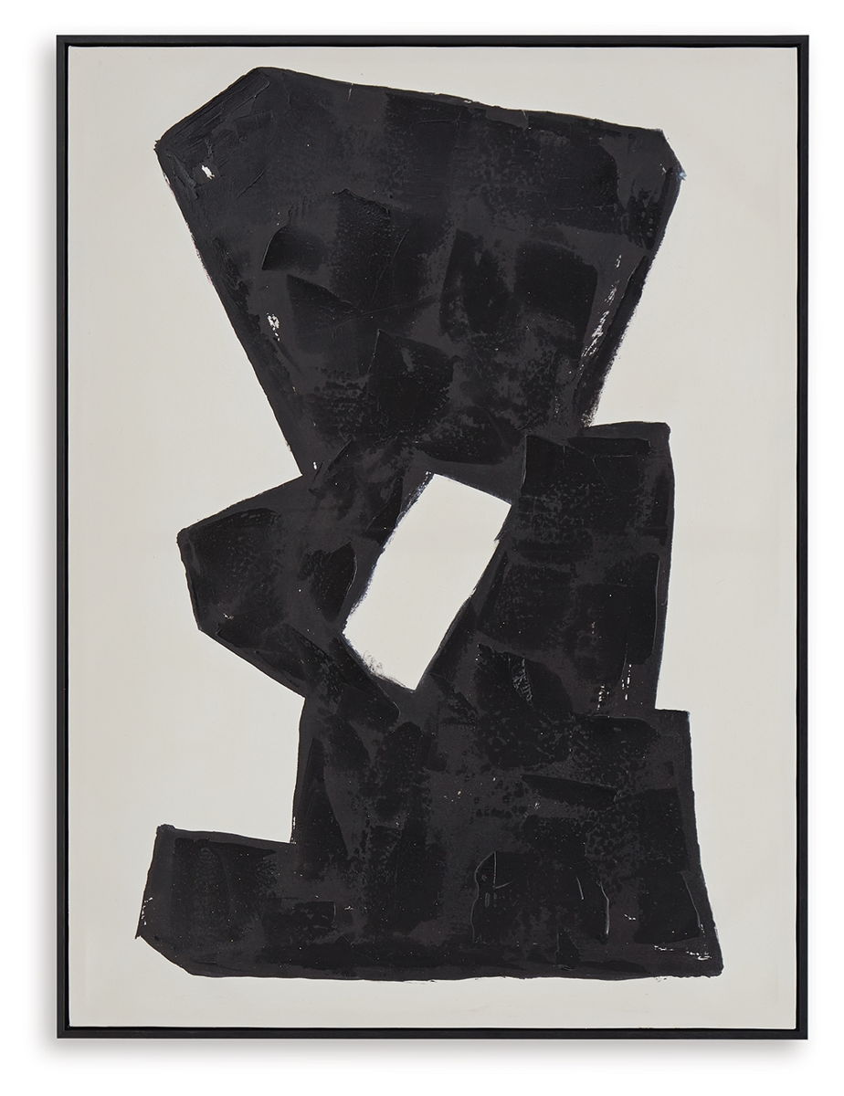 Garviery - Wall Art - Black / Cream - Image 8