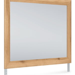 Aleaport - Bedroom Mirror - Warm Brown