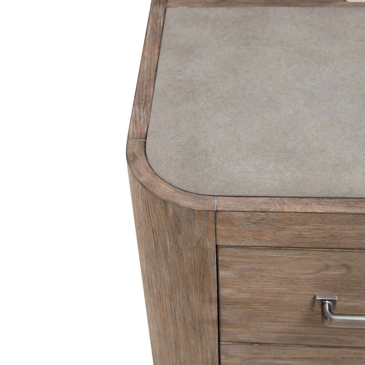 South Bend - Nightstand With Charging Station - Burnished Clay - Image 8