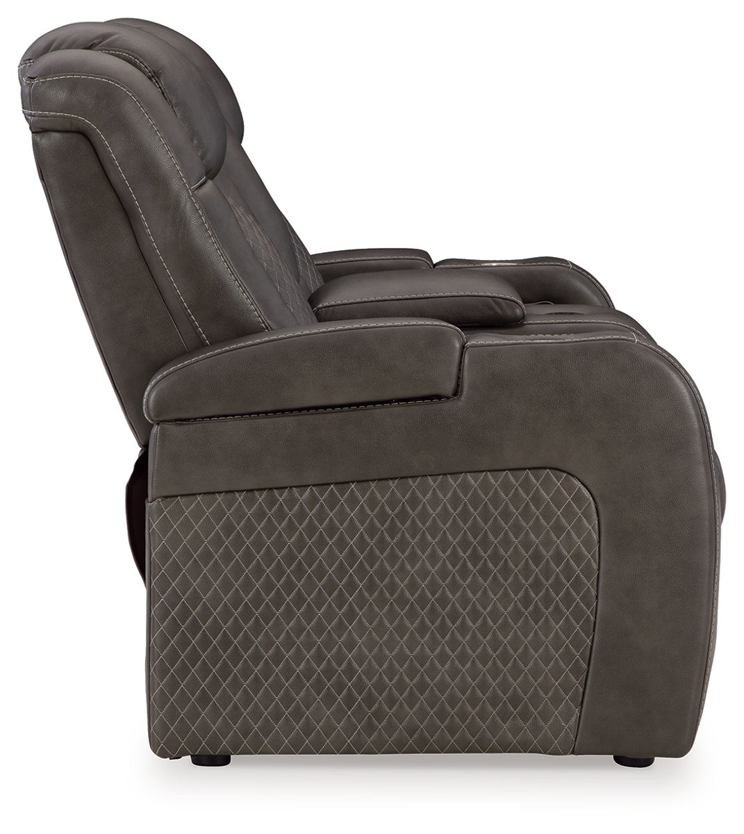 Fyne-dyme - Power Reclining Loveseat With Console/Adj Hdrst - Image 21