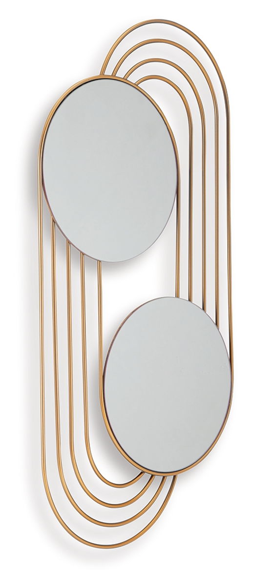 Warrenley - Accent Mirror - Gold Finish - Image 2
