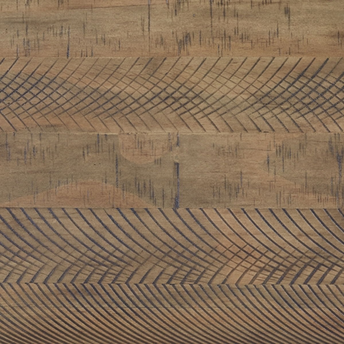 Aldwin - Rectangular End Table - Crossbuck Styling - Gray - Image 2