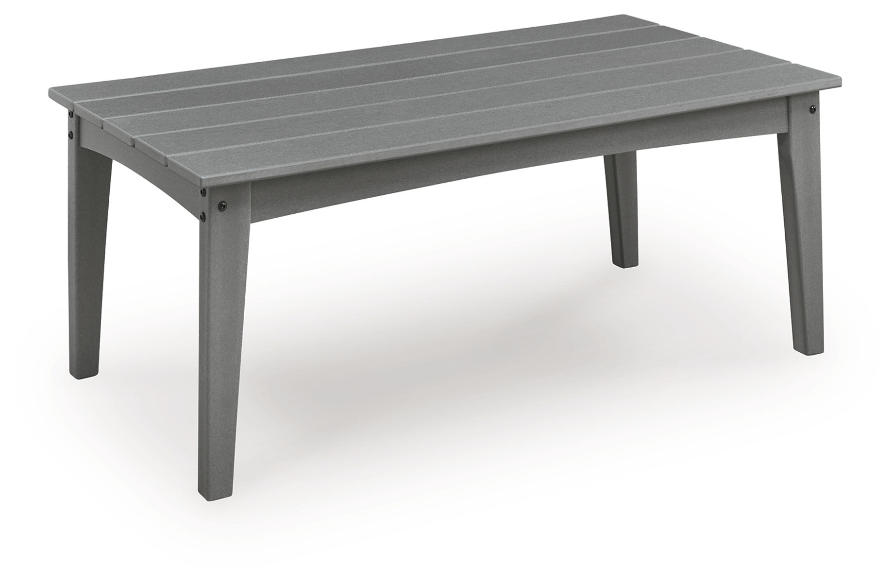 Cove Beach - Rectangular Cocktail Table - Gray