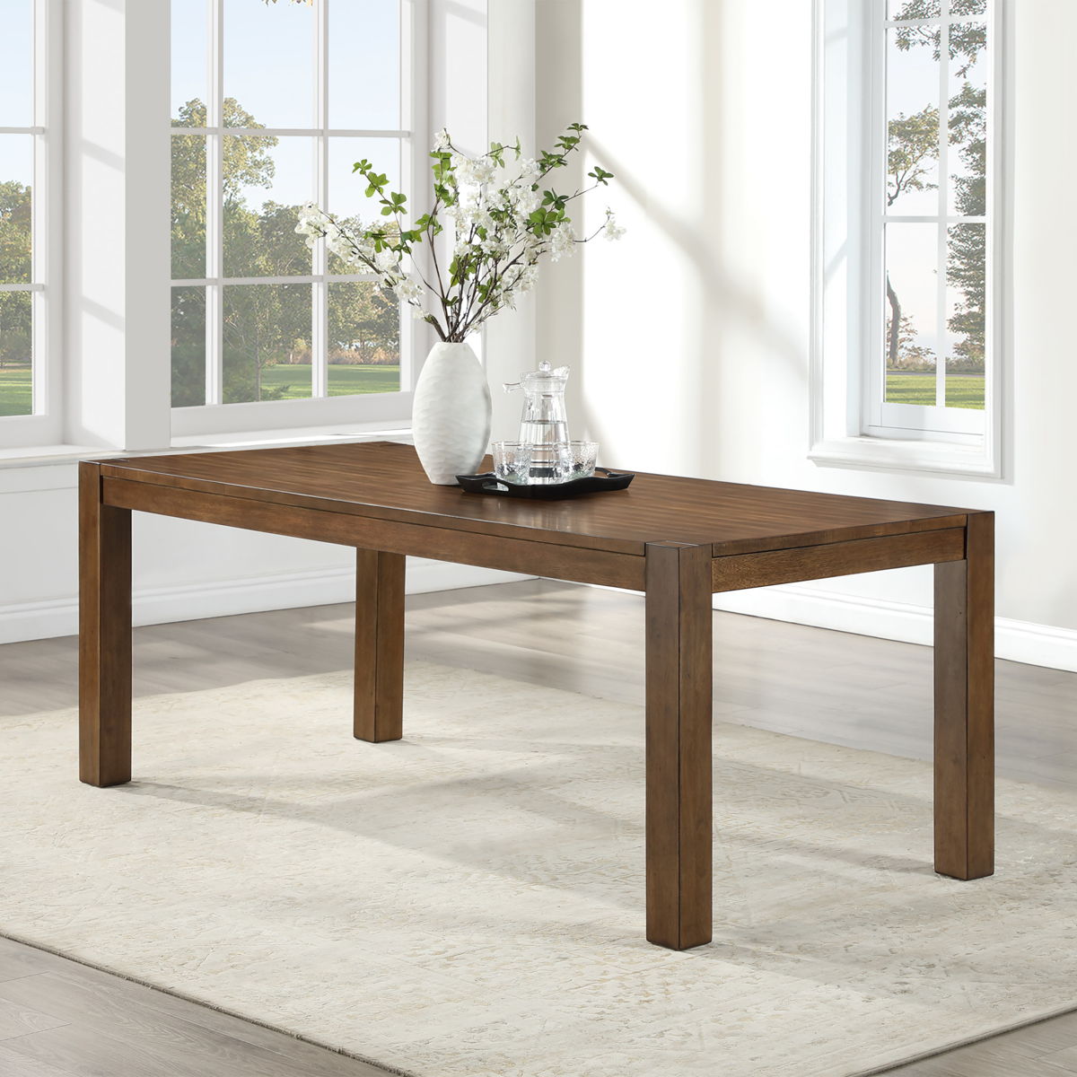 Phoenix - 78" Dining Table - Chestnut - Image 3