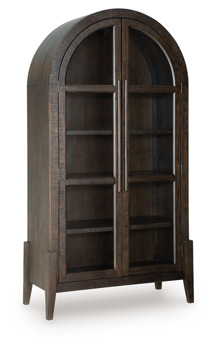 Benhall - Accent Cabinet - Dark Brown
