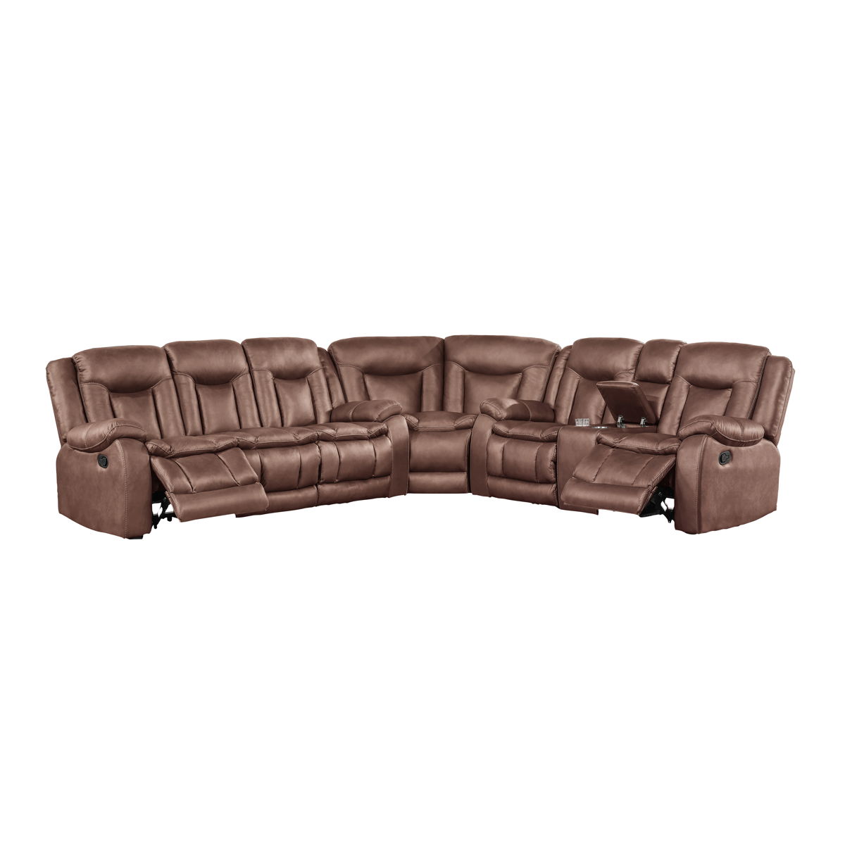 Morello - 3 Piece Manual Sofa/Loveseat/Wedge - Image 5