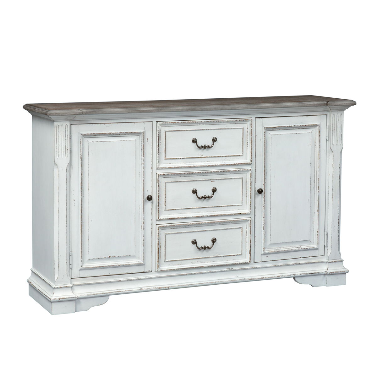 Abbey Park - Buffet - Antique White - Image 8