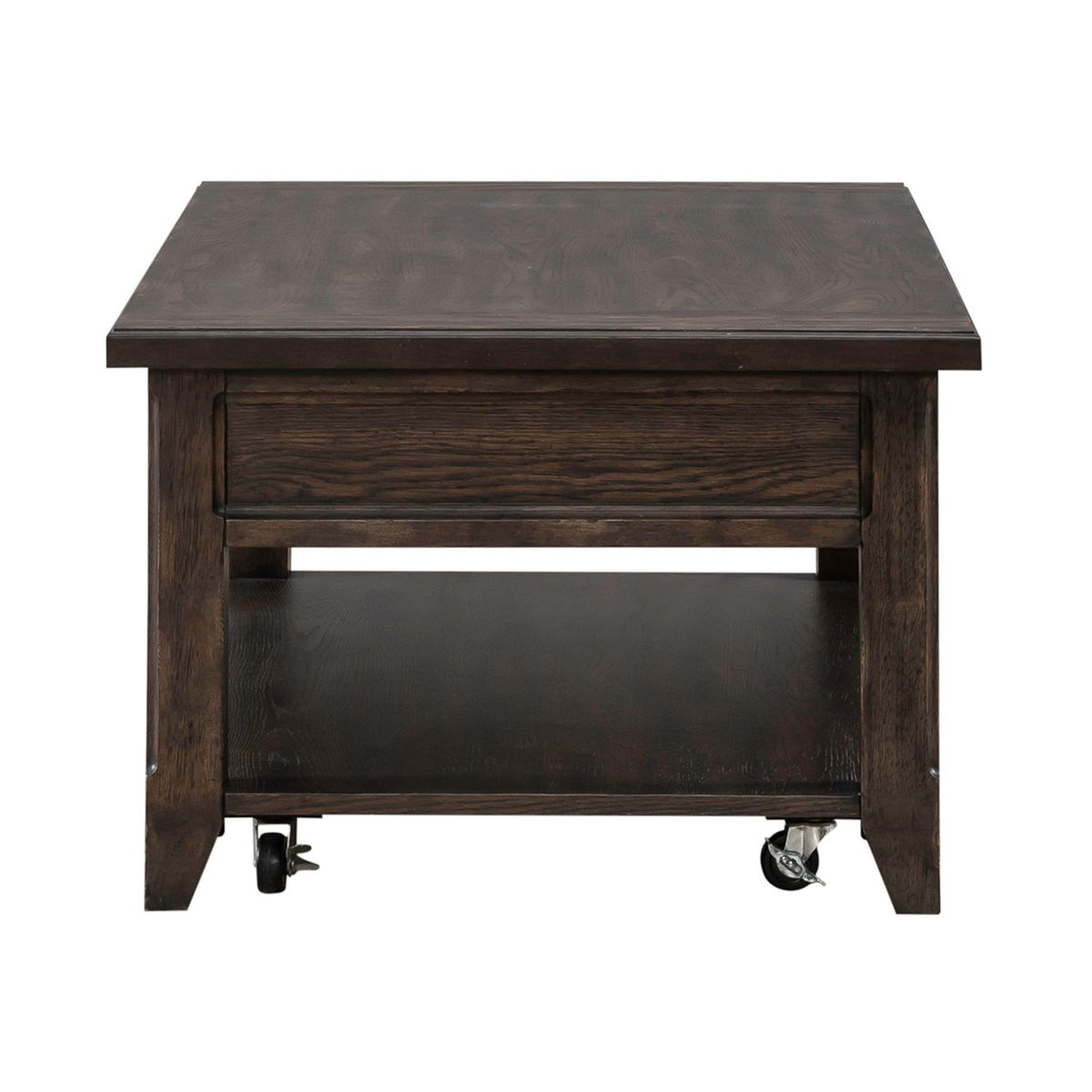 Paradise Valley - Lift Top Cocktail Table - Saddle Brown - Image 2