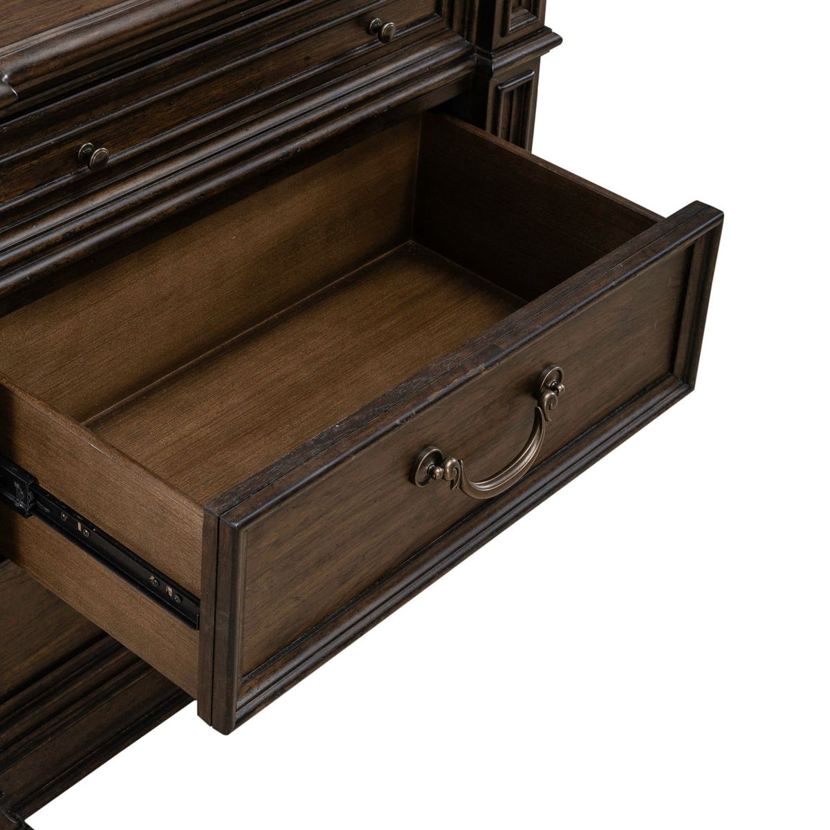 Provence Park - Nightstand With Charging Station - Chateau Brown - Image 3